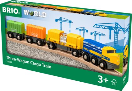 Güterzug mit Magnetladung - 7 Teile, 333x34x50 mm, 3