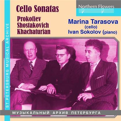 Serge Prokofieff (1891-1953), Dimitri Schostakowitsch (1906-1975), Aram Khachaturian (1903-1978), Marina Tarasova & Ivan Sokolov - Cello Sonatas