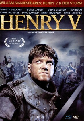 Henry V (1989) / Der Sturm (2010) (Edizione Limitata, Mediabook, 2 Blu-ray + DVD)
