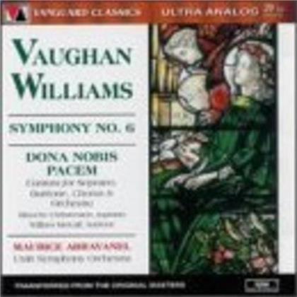 Maurice Abravanel, Utah Symphony Orchestra & Ralph Vaughan Williams (1872-1958) - Symphony No. 6 Dona Nobis Pacem