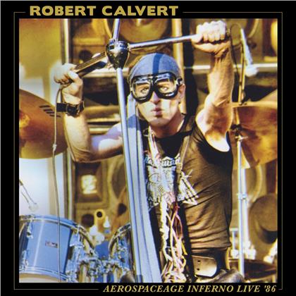 Robert Calvert - Aerospaceage Inferno Live '86 (Gold/Blue Vinyl, LP)