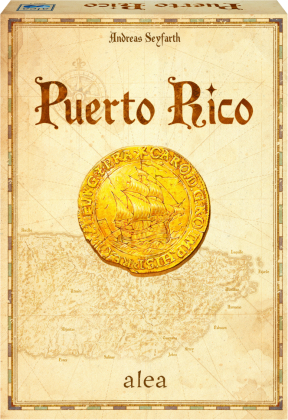 Ravensburger 26927 - Puerto Rico, Strategiespiel für 2-5 Spieler ab 12 Jahren, alea Spiel, Spielereihe