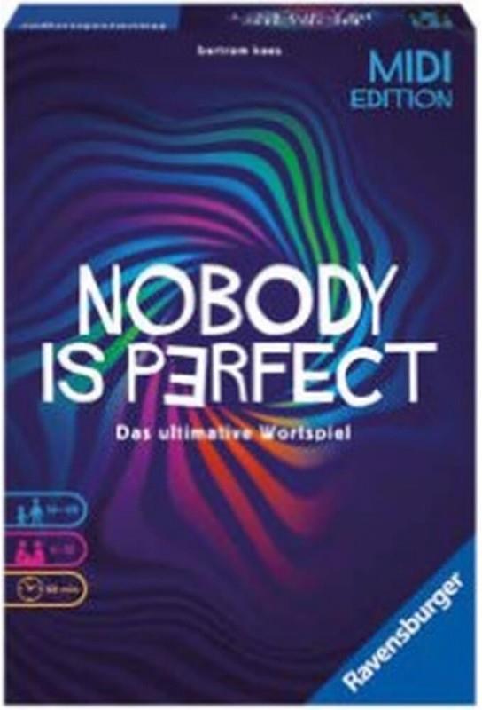 Ravensburger 26846 - Nobody is perfect Extra Edition - Kommunikatives Kartenspiel für die ganze Familie, Spiel für Erwachsene und Jugendliche ab 14 Jahren, für 3-6 Spieler