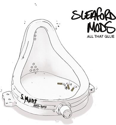Sleaford Mods - All That Glue (2013-2019) (White Vinyl, 2 LPs)