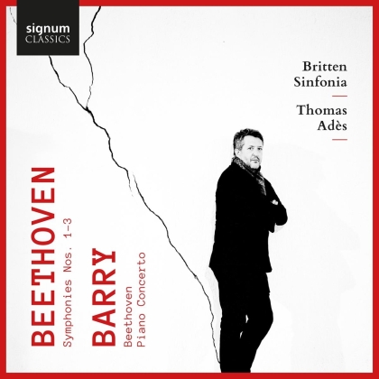 Britten Sinfonia, Ludwig van Beethoven (1770-1827), Thomas Adès (*1971) & Gerald Barry (*1952) - Piano Concerto / Symphonies 1-3 (2 CDs)