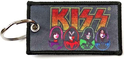 KISS Keychain - Faces & Icons (Double Sided)
