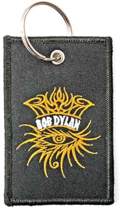 Bob Dylan Keychain - Eye Icon (Double Sided)