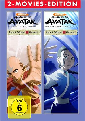 Avatar - Der Herr der Elemente - Buch 1: Wasser Vol. 1 & 2 (2 DVDs)