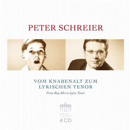 Peter Schreier - Vom Knabenalt Zum Lyrischen Tenor (4 CDs)