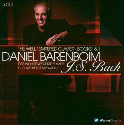 Johann Sebastian Bach (1685-1750) & Daniel Barenboim - Das Wohltemperierte Klavier 1 & 2 (5 CDs)