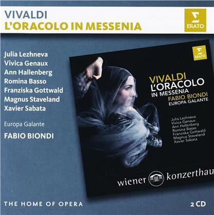 Antonio Vivaldi (1678-1741), Fabio Biondi, Julia Lezhneva, Vivica Genaux, … - L'Oracolo in Messenia - Wiener Konzerthaus (2 CDs)