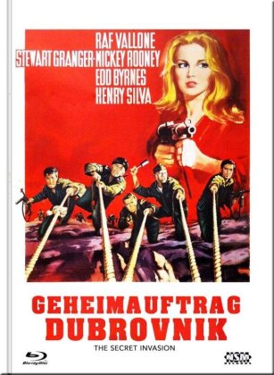 Geheimauftrag Dubrovnik (1964) (Cover E, Limited Collector's Edition, Mediabook, Blu-ray + DVD)