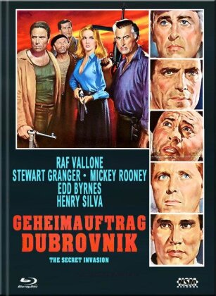 Geheimauftrag Dubrovnik (1964) (Cover F, Limited Collector's Edition, Mediabook, Blu-ray + DVD)