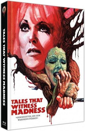 Tales That Witness Madness (1973) (Cover C, Limited Collector's Edition, Mediabook, Blu-ray + DVD)