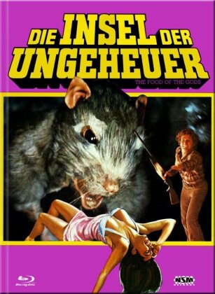 Die Insel der Ungeheuer (1976) (Cover B, Limited Collector's Edition, Mediabook, Blu-ray + DVD)