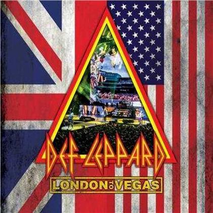 Def Leppard - London to Vegas (Édition Deluxe, Édition Limitée, 2 DVD + 4 CD)