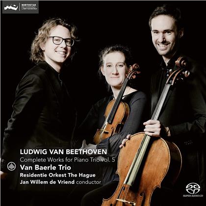 Van Baerle Trio & Ludwig van Beethoven (1770-1827) - Complete Works For Piano Trio Vol. 5 (Hybrid SACD)