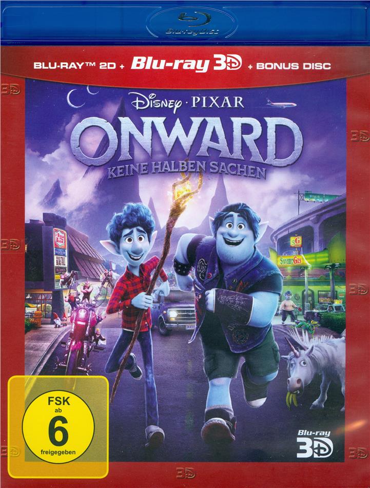 Onward - Keine halben Sachen (2020) (Blu-ray 3D + 2 Blu-rays)
