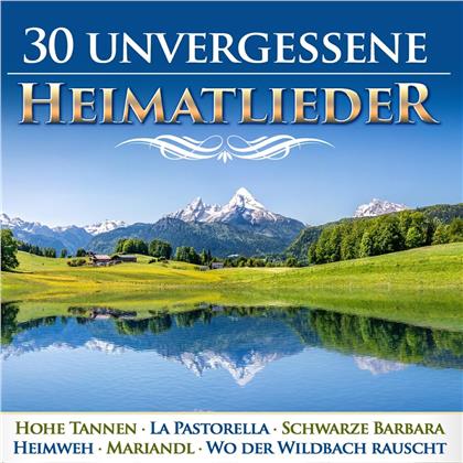 30 unvergessene Heimatlieder (2 CDs)