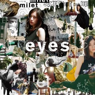 Milet (J-Pop) - Eyes (A Type, Japan Edition, CD + Blu-ray)