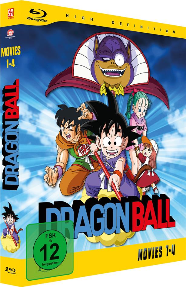 Dragonball - Movies (Gesamtausgabe, 2 Blu-rays)