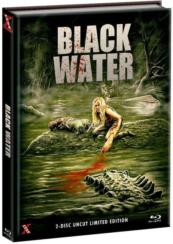 Black Water (2007) (Cover C, Limited Edition, Mediabook, Uncut, Blu-ray + DVD)