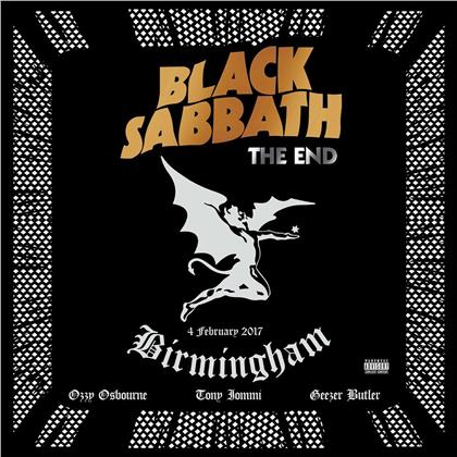 Black Sabbath - The End - Live In Birmingham 4. February 2017 (2020 Reissue, 2014 Edition, Transparent Blue Vinyl, 3 LPs)