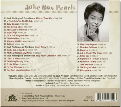 Dinah Washington - Rockin' Good Way: Juke Box Pearls (Digipack)