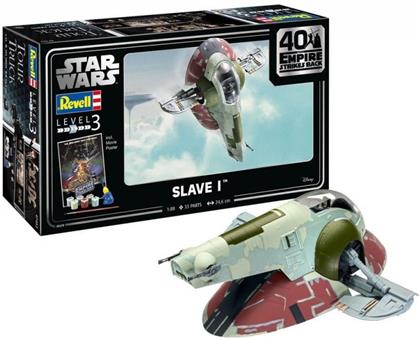 Star Wars - Slave I - Star Wars (Empire Strikes Back 40th) Gift Set - (Model Kit. Accs. Poster)