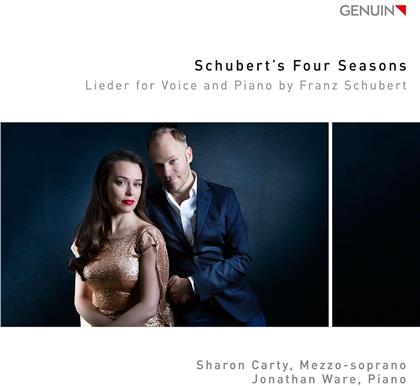 Franz Schubert (1797-1828), Sharon Carty & Jonathan Ware - Schubert's Four Seasons - Lieder For Voice And Piano