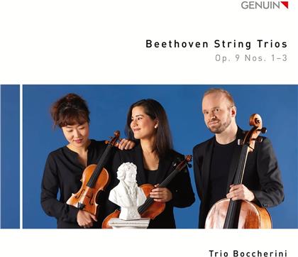 Trio Boccherini, Suyeon Kang, Vicki Powell, Paolo Bonomini & Ludwig van Beethoven (1770-1827) - String Trios Op.9 1-3