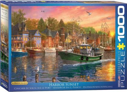 Harbor Sunset - Puzzle