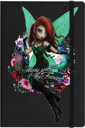 Hexxie Saffron - Away With The Fairies - A5 Hard Cover Notebook
