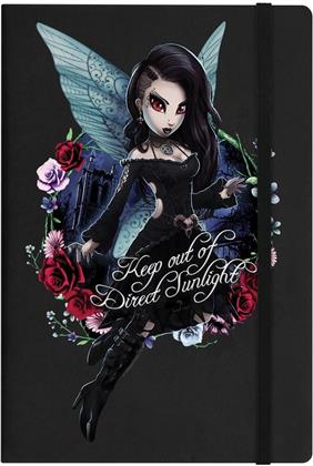 Hexxie Darla - Keep Out of Direct Sunlight - A5 Hard Cover Notebook