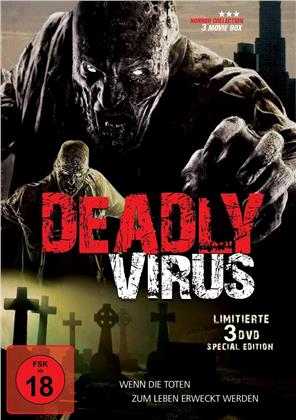Deadly Virus - 3 Movie Box - Blutlinie / Stadtratten / Zombie Virus (Limited Special Edition, Uncut, 3 DVDs)