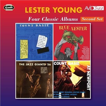 Lester Young - Four Classic Albums (2020 Reissue, Avid, 2 CDs)