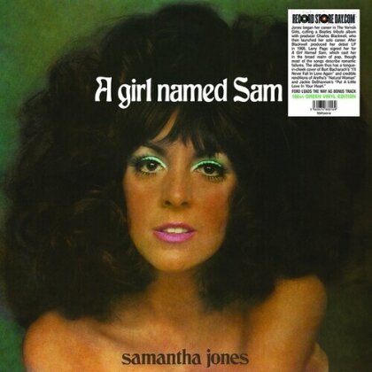 Samantha Jones - A Girl Named Sam (2020 Reissue, RSD 2020, Green Vinyl, LP)