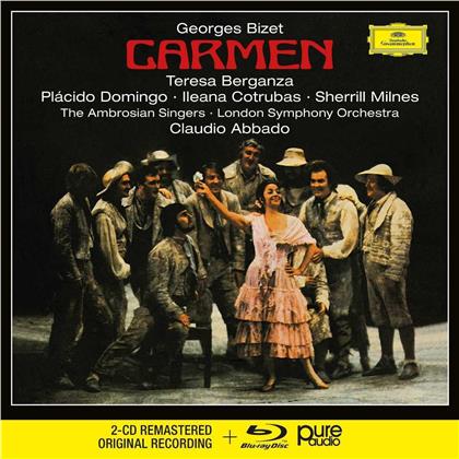 Georges Bizet (1838-1875), Claudio Abbado, Teresa Berganza, Ileana Cotrubas, … - Carmen (2 CD + Blu-ray)