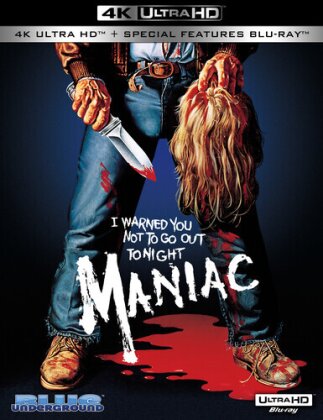 Maniac (1980) (4K Ultra HD + Blu-ray)