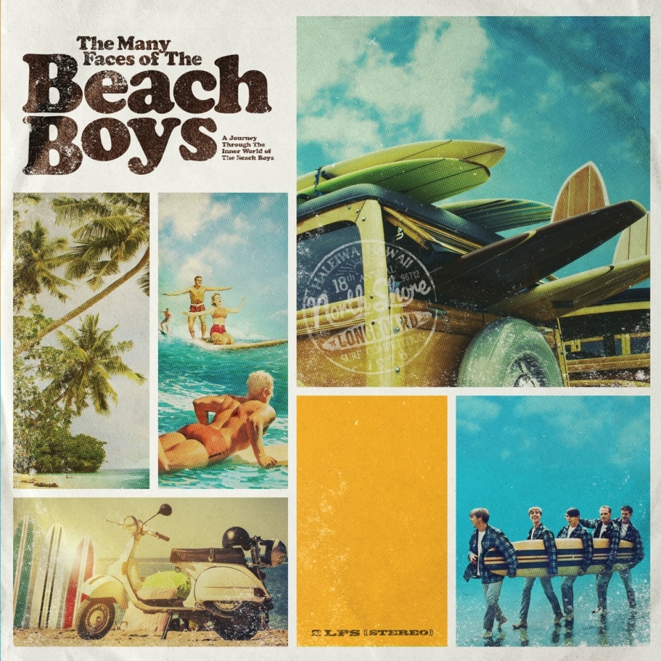 The Many Faces Of The Beach Boys (Limited, Gatefold, Yellow/Blue Vinyl