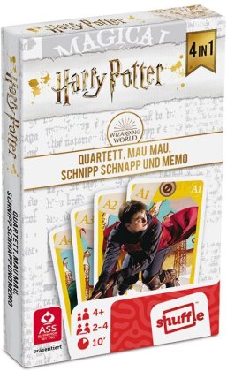 Harry Potter - Quartett 4 in 1