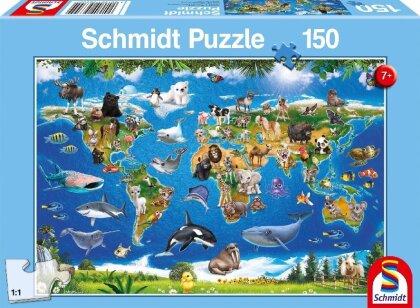 Lococo Tierwelt - 150 Teile Puzzle