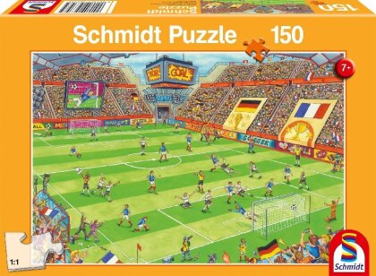 Finale im Fussballstadion - 150 Teile Puzzle