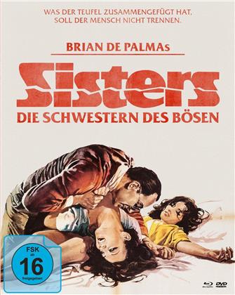Sisters - Die Schwestern des Bösen (1972) (Édition Limitée, Mediabook, Blu-ray + 2 DVD)