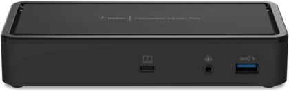 Belkin Thunderbolt 3 Dock Plus + 0.8m Thunderbolt 3 - black (Mac)