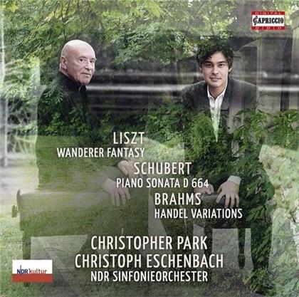 Christopher Park, Johannes Brahms (1833-1897), Franz Liszt (1811-1886), Franz Schubert (1797-1828) & Christoph Eschenbach - Wanderer Fantasy