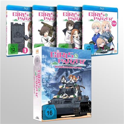 Girls & Panzer - Die komplette Serie + OVA's (Gesamtedition, Limited Edition, 3 Blu-rays)