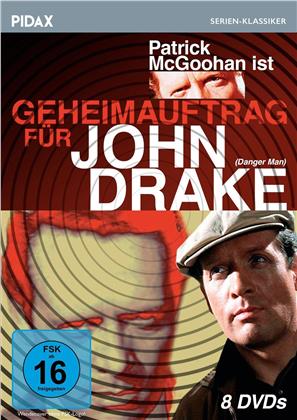 Geheimauftrag für John Drake - Staffel 1 (Pidax Serien-Klassiker, s/w, 8 DVDs)