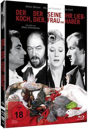Der Koch, der Dieb, seine Frau und ihr Liebhaber (1989) (Limited Edition, Mediabook, Blu-ray + DVD)