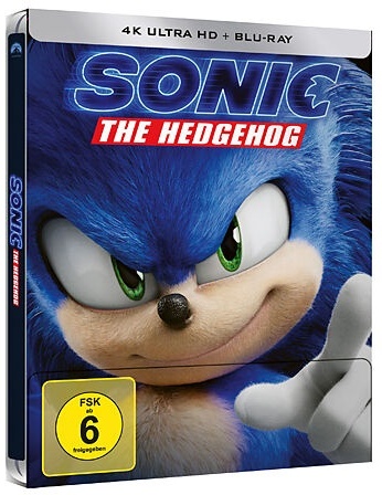 Sonic the Hedgehog (2020) (Limited Edition, Steelbook, 4K Ultra HD + Blu-ray)